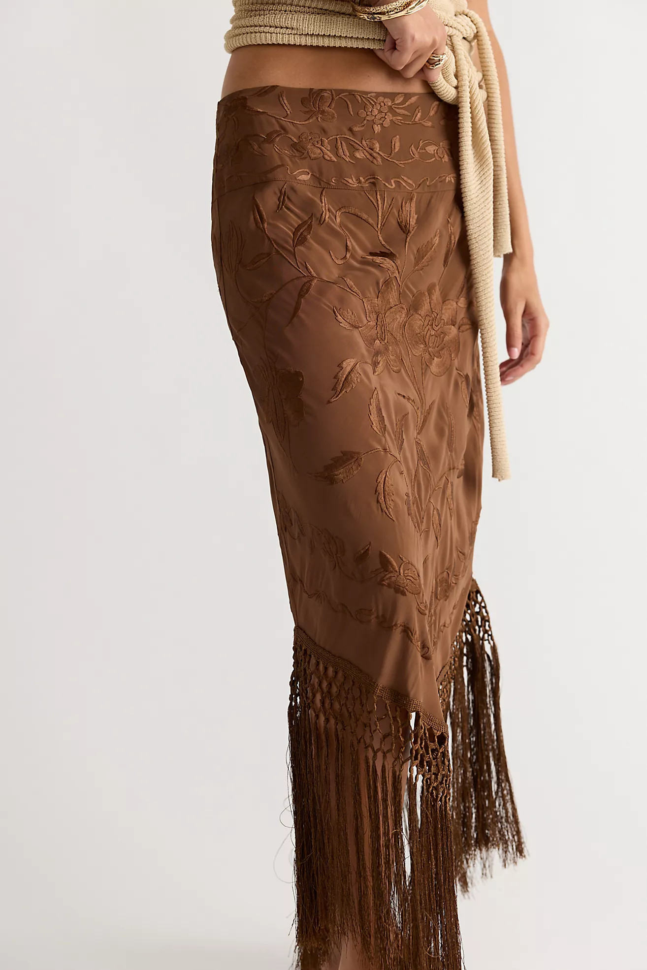 Fringe Element Midi Skirt | Free People (Global - UK&FR Excluded)