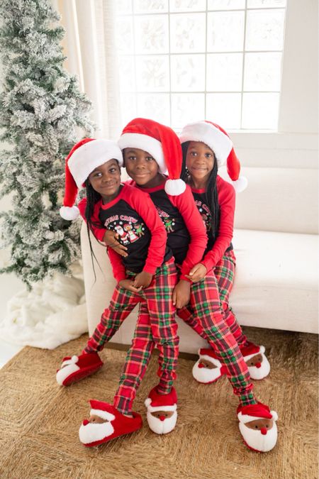 Family Photos: The cutest matching plaid Christmas holiday pajamas for kiddos and Santa slippers 

#LTKkids #LTKHoliday #LTKfamily