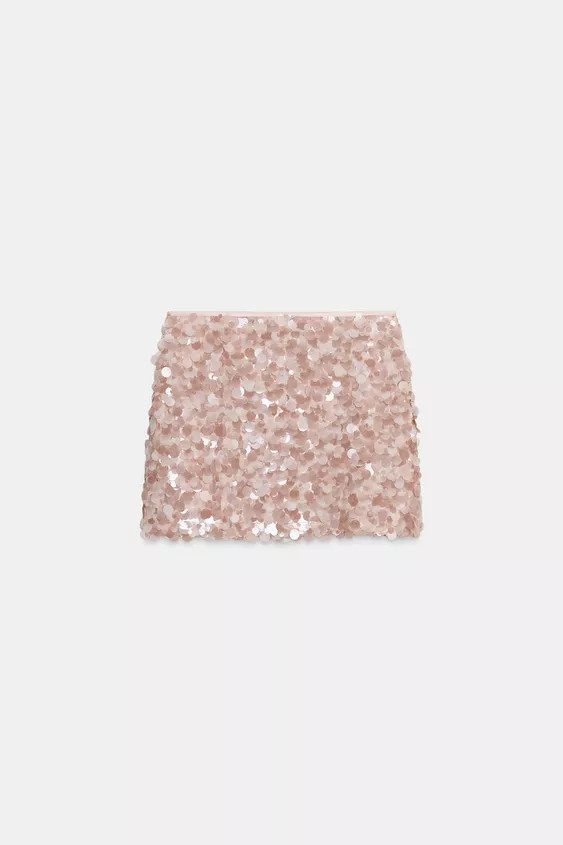 SEQUINNED MINISKIRT | Zara UK