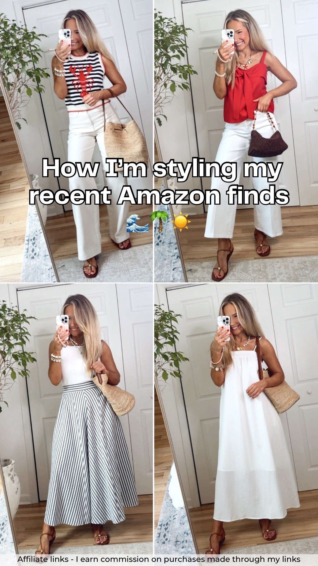 Affiliate links - I earn commission on purchases made through my links | Amazon haul summer