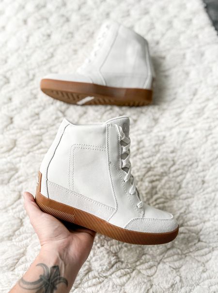 Perfect Sneaker Bootie for Spring!Absolutely in love with the color and texture of my white suede and leather Sorel Wedge Boots. 

Sorel • Wedge Shoes • Shoe Trend • Wedge Boot • Womens Shoes • Neutral Sneakers •  Out N About II Wedge Boot

#neutralboots #womenssorel #boots #sorelwedgeboots

#LTKFind #LTKshoecrush