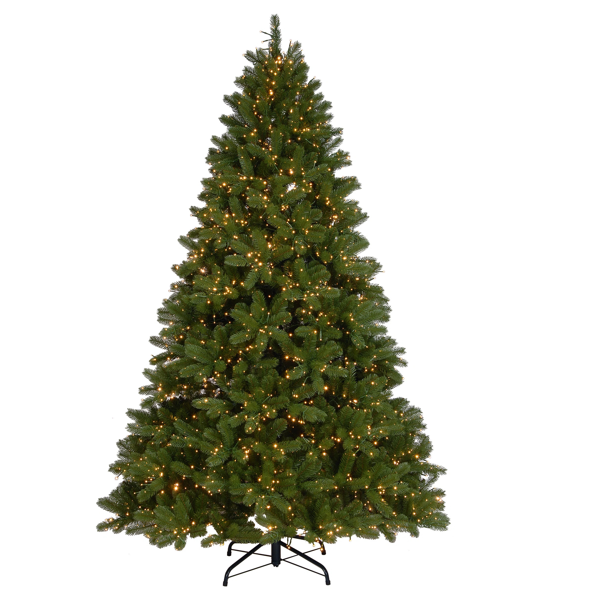 7.5ft. Downswept DouglasFir Tree with Dual Color LED Cosmic Lights | Wayfair North America