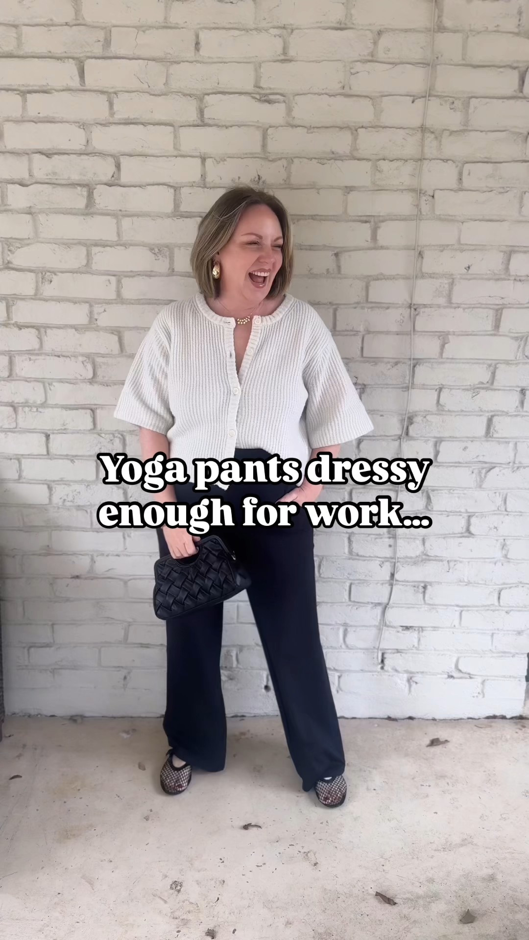 Yoga pants that look like trousers??! Yes, please!!! I’m in size medium, 31” inseam 

#LTKPetite #LTKMidsize #LTKFindsUnder50