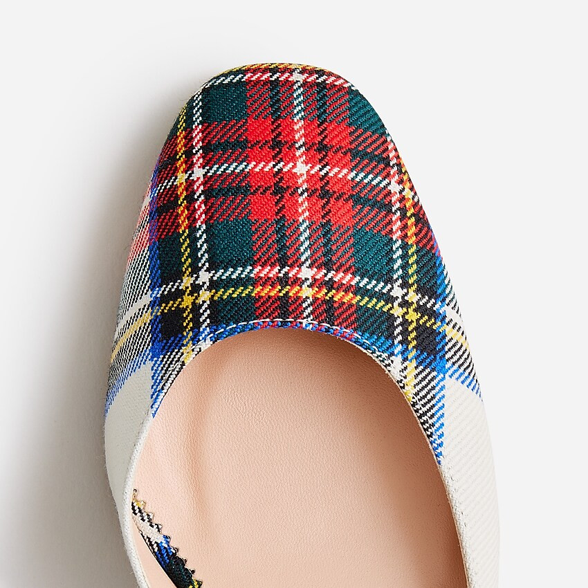 Maisie studded heels in Stewart tartan | J. Crew US