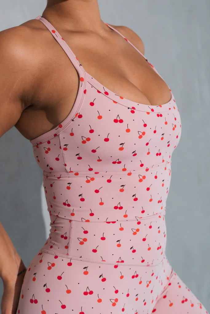 Cloud II™ Y Longline - Cherry Print | Vitality