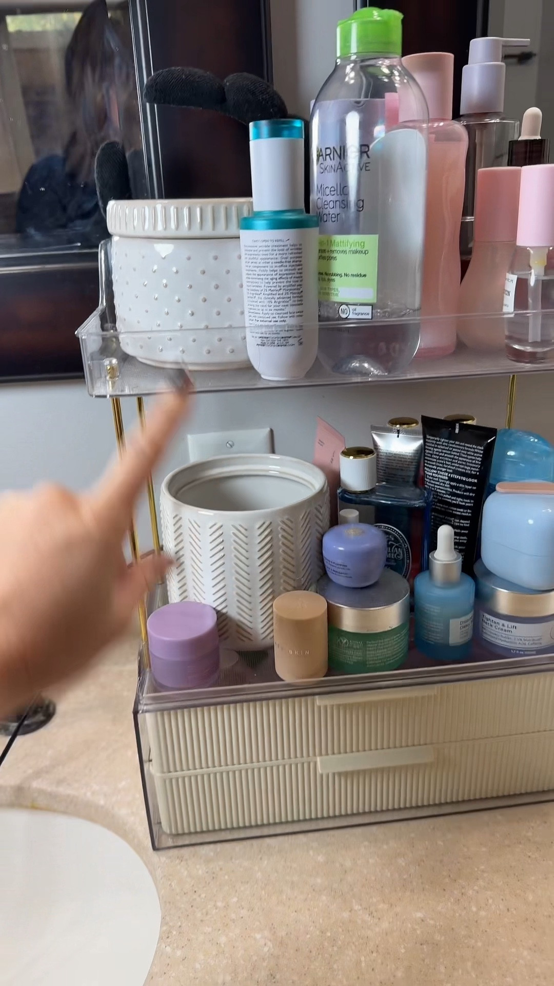 Vanity organizer that is cute & functional 💕

#LTKBeauty #LTKHome