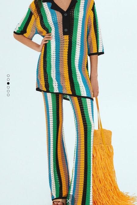 Mango is having a sale up to 70% off and this gorgeous Simon Miller Crochet 2 pc set is a part of the sale! Run, don’t walk! This set would be gorgeous for any upcoming vacations! It comes in solid green too! 

#LTKstyletip #LTKtravel #LTKsalealert