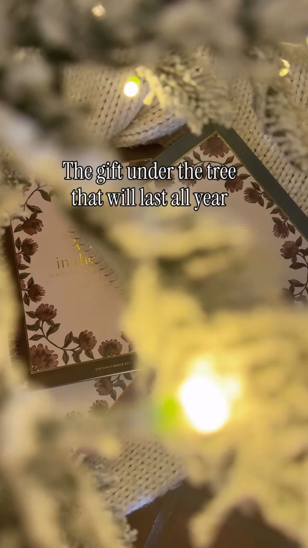 The gift that lasts all year! Gifted by @thedailygraceco 

#TheDailyGraceco has created this beautiful yearlong Bible study that is the perfect gift to give to the women in your life that has been wanting to dive deeper into God’s word. I have never read the Bible beginning to end and now I can’t wait for the new year so I can get started! 

This Bible study is not only beautiful but also theologically rich. Let’s grow in our love for the Lord together. Comment STUDY to grab your year long Bible study today! #quiettimewithTDGC