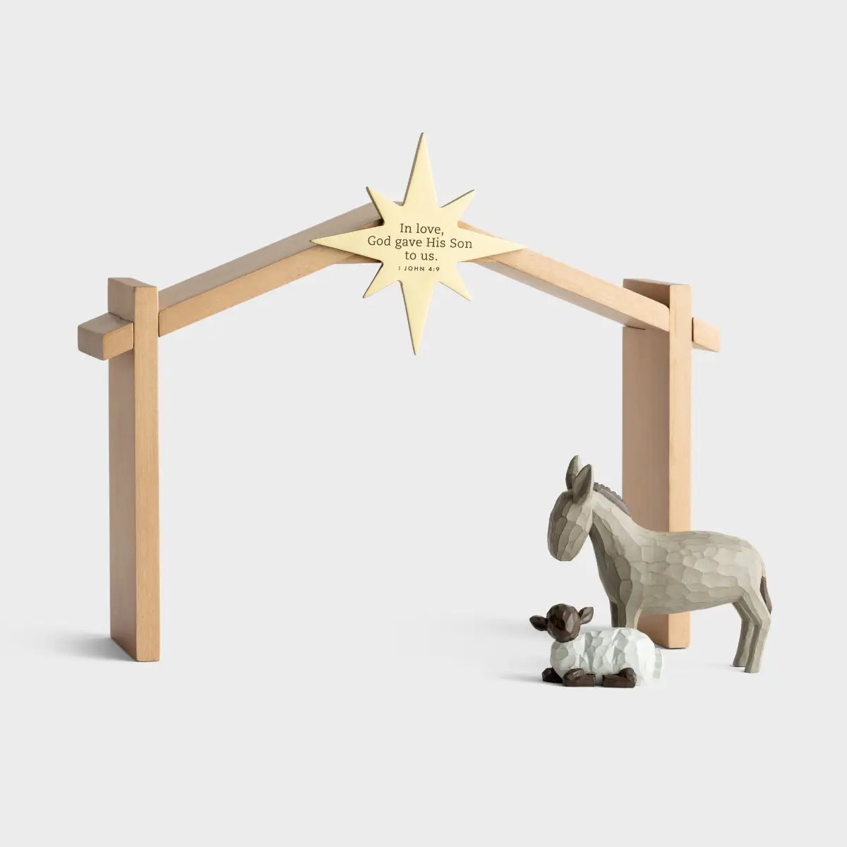 Stable, Sheep, Donkey Set - Gift | DaySpring | DaySpring