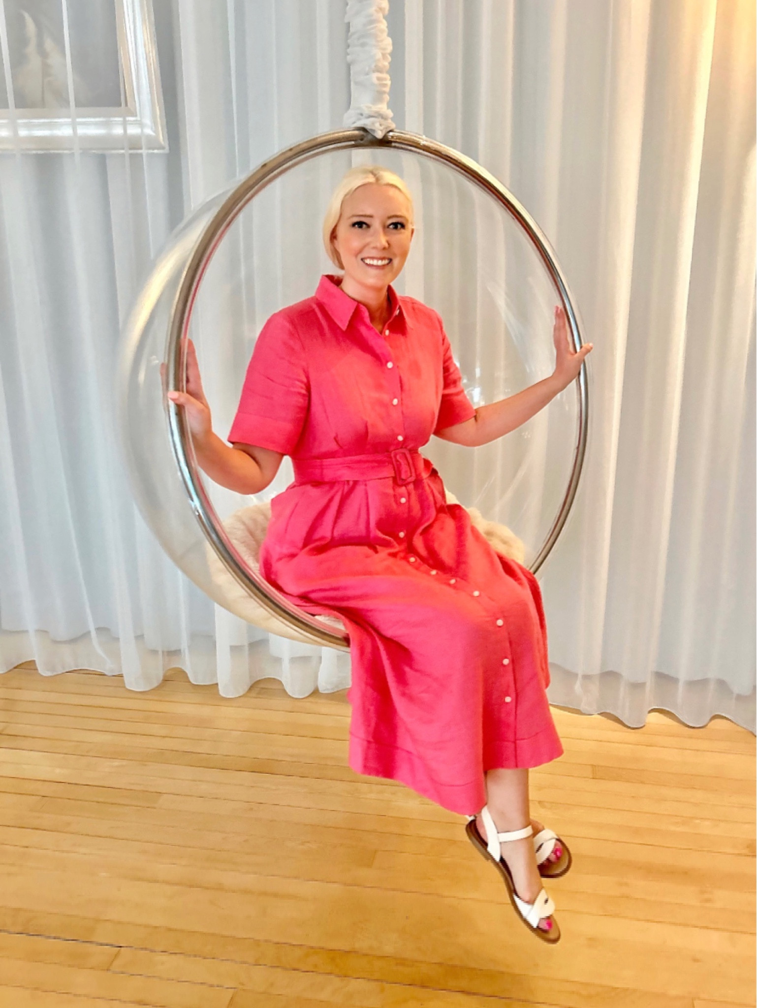 Happy Pink Wednesday! This Boden SS24 Louise Linen Midi Dress is in the summer sale! The Dune crossover white flat sandals are a few years old but I’ve added some similar styles x

#LTKsummer #LTKeurope #LTKuk