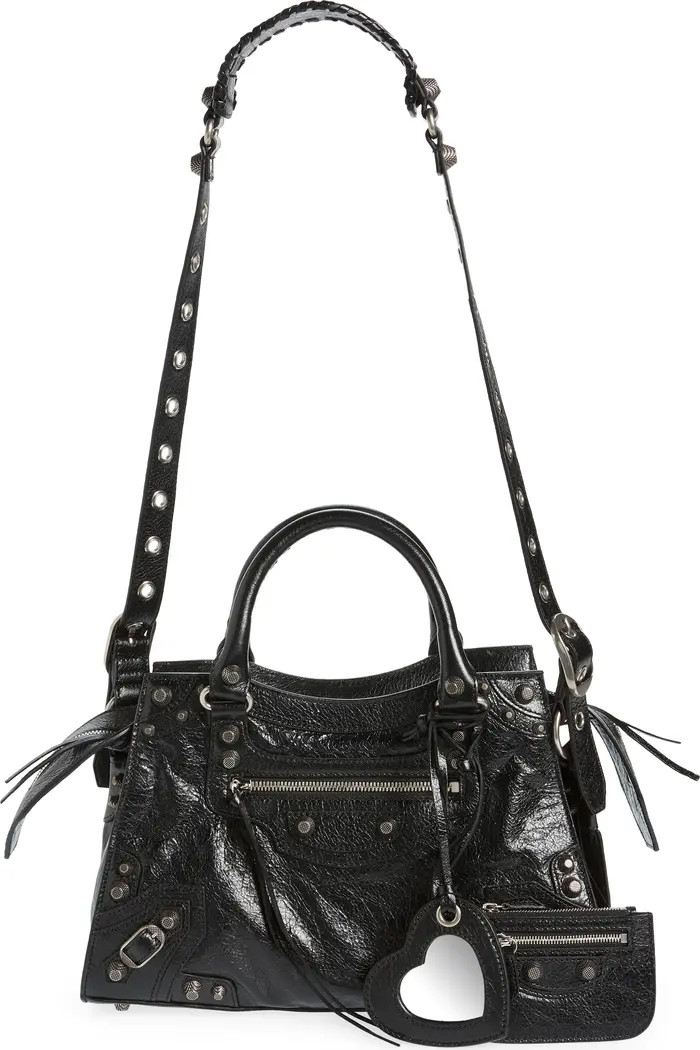 Balenciaga Small Neo Cagole Leather Shoulder Bag | Nordstrom | Nordstrom