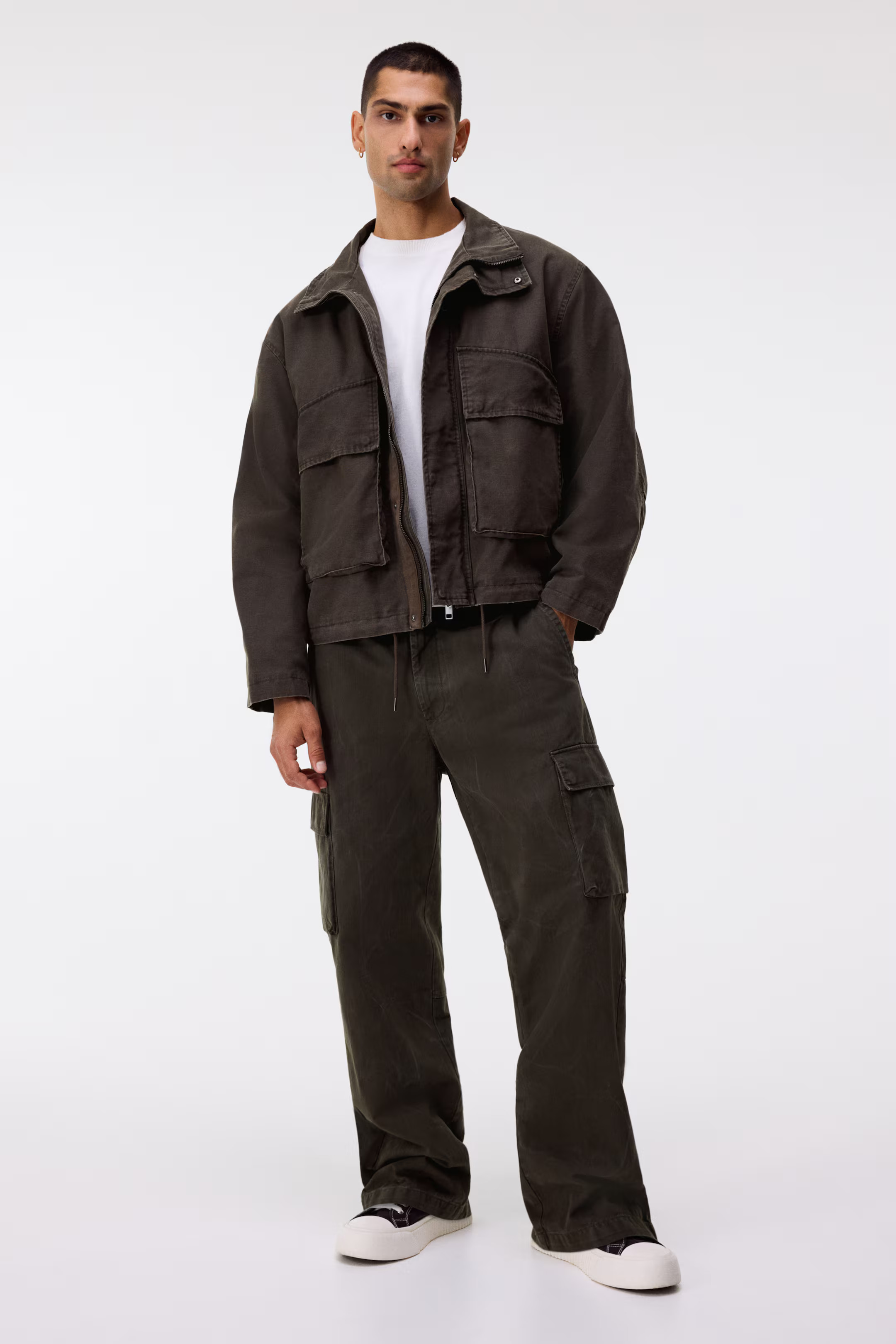 Cotton Canvas Jacket | H&M (US + CA)