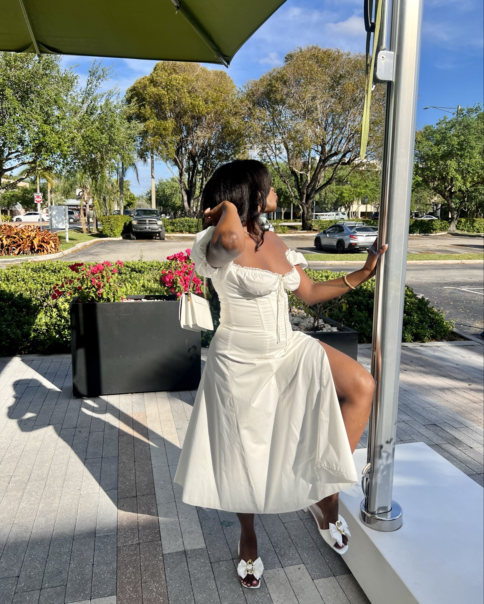 Perfect garden themed event dress 🤍💐 

#LTKstyletip #LTKshoecrush #LTKU