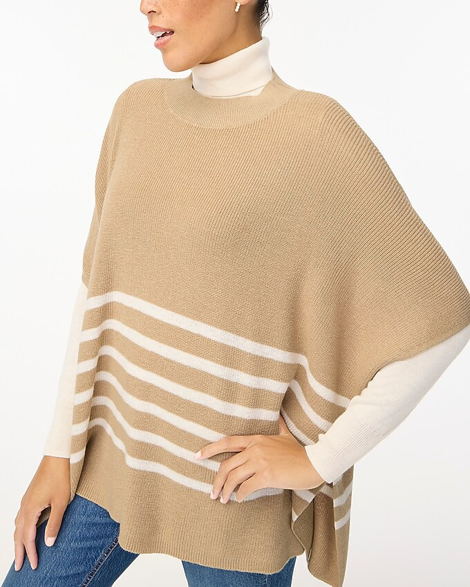 Striped poncho | J.Crew Factory