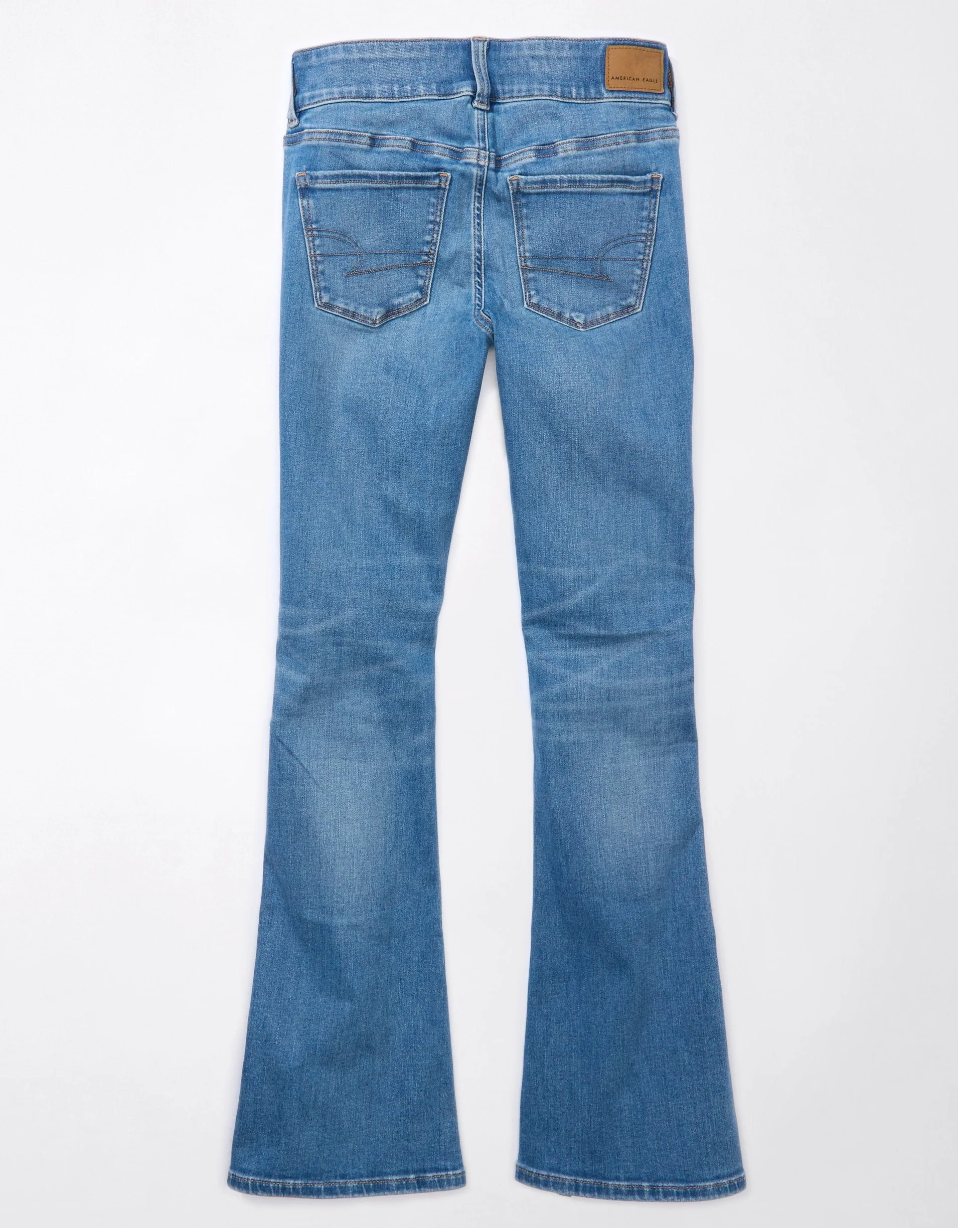 AE Next Level Super Low-Rise Flare Jean | Shop Simon