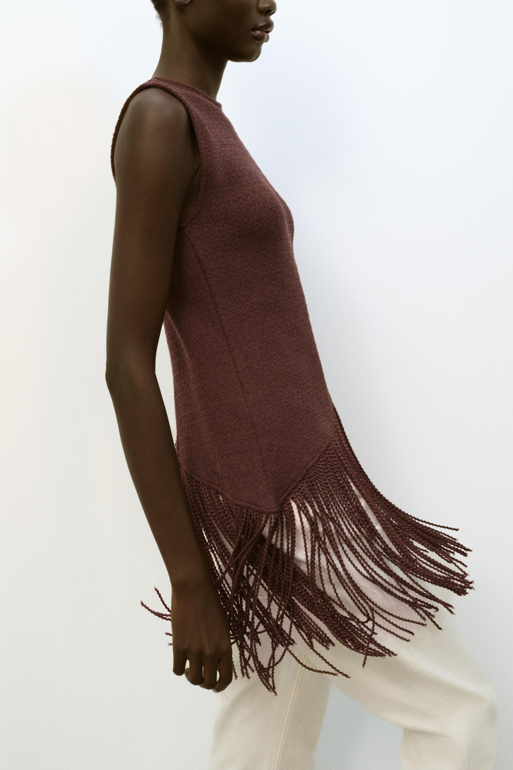 ASYMMETRIC STRUCTURE TOP | Zara US