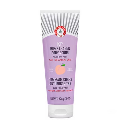 FIRST AID BEAUTY KP Bump Eraser Exfoliating Body Scrub for Sensitive to Normal Skin - Peach - 8oz - Ulta Beauty | Target