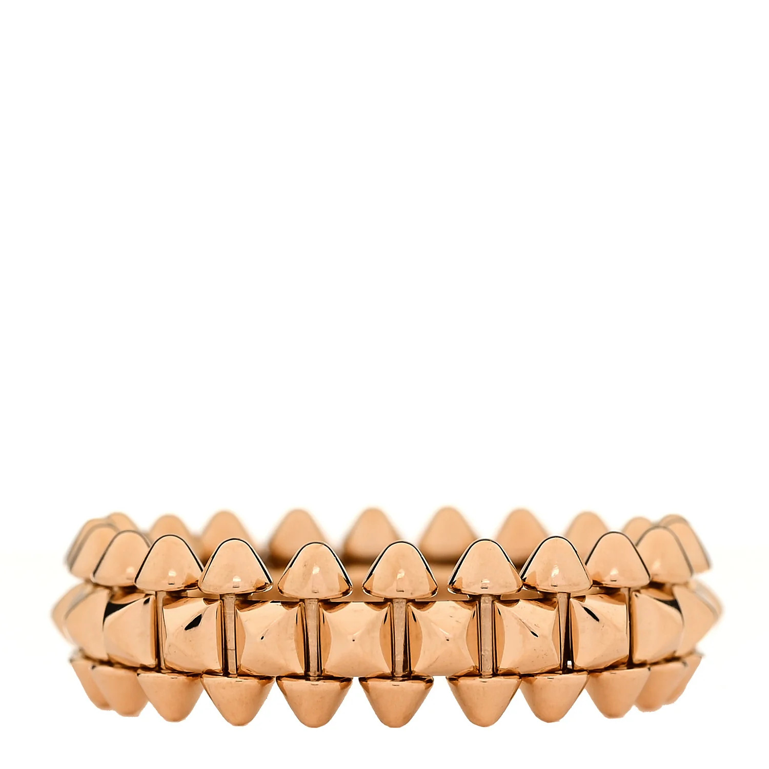 18K Pink Gold SM Clash De Cartier Ring 52 6 | FASHIONPHILE (US)