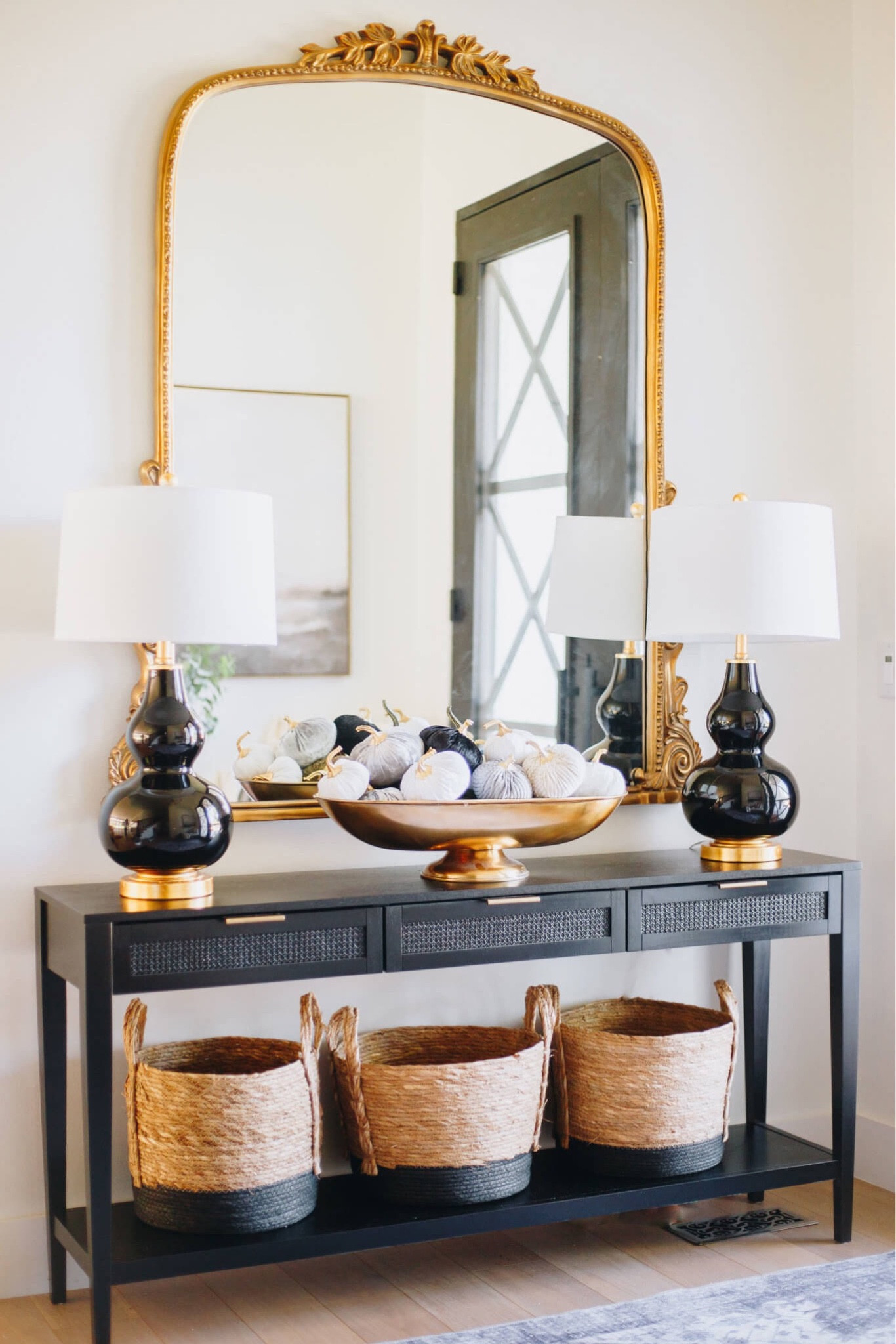 Here are the links for baskets, lamps, console and more! 

#LTKstyletip #LTKsalealert