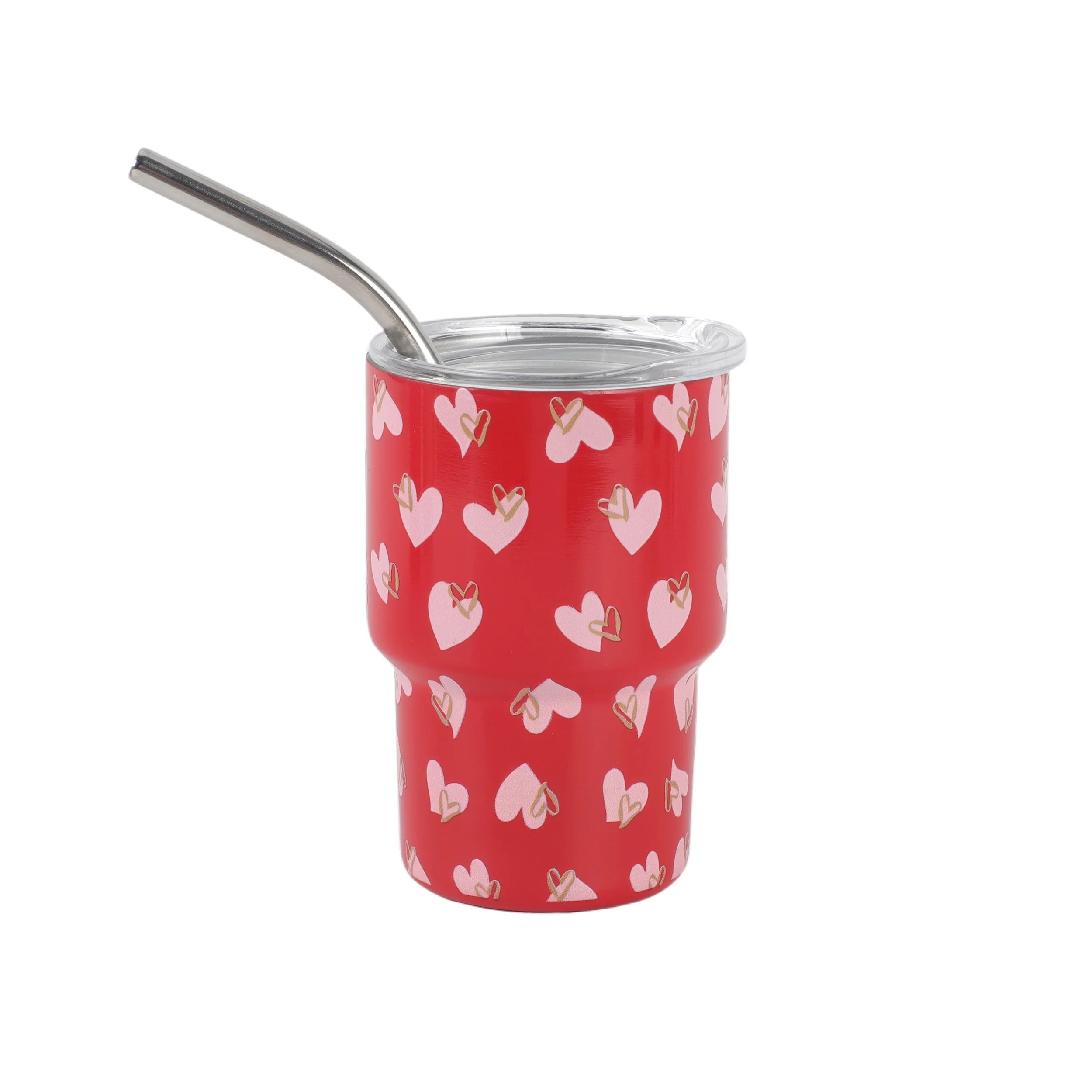 Cook with Color 5oz Valentine’s Day Tumbler, Mini Insulated Stainless Steel Cup for Kids or Gif... | Walmart (US)