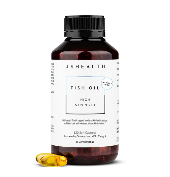 Fish Oil Formula - 120 Capsules | JS Health (UK & US)