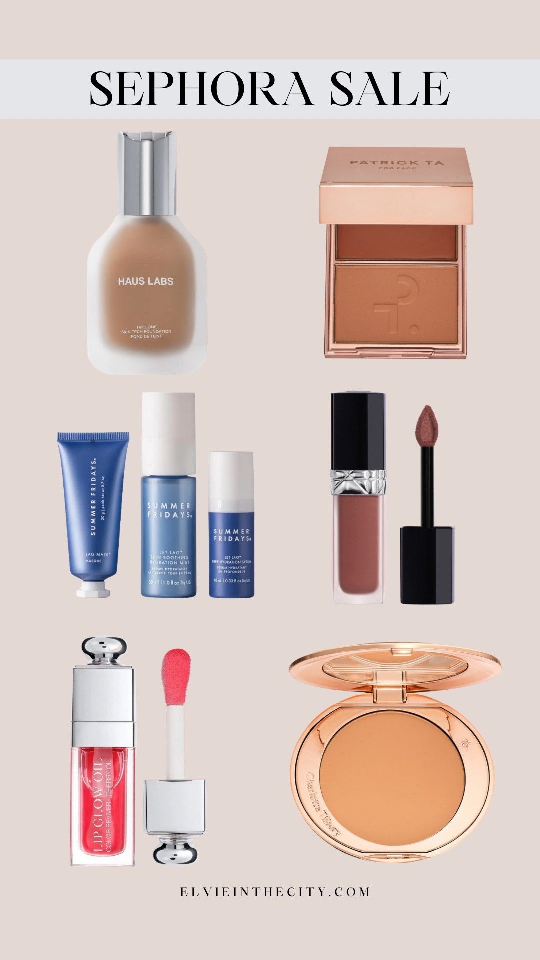 Save up to 20% at the Sephora Savings Event with code EVERYTHING. Some of my favorites include Haus Labs foundation, Patrick Ta Crème & Powder Blush Duo, Summer Fridays The Jet Lag Essentials travel set, Dior lipgloss and lip oil, and Charlotte Tillbury Airbrush Flawless Finish setting powder.

beauty sale, makeup favorites, over 50 style, Sephora sale

#LTKBeauty #LTKFindsUnder50 #LTKSaleAlert