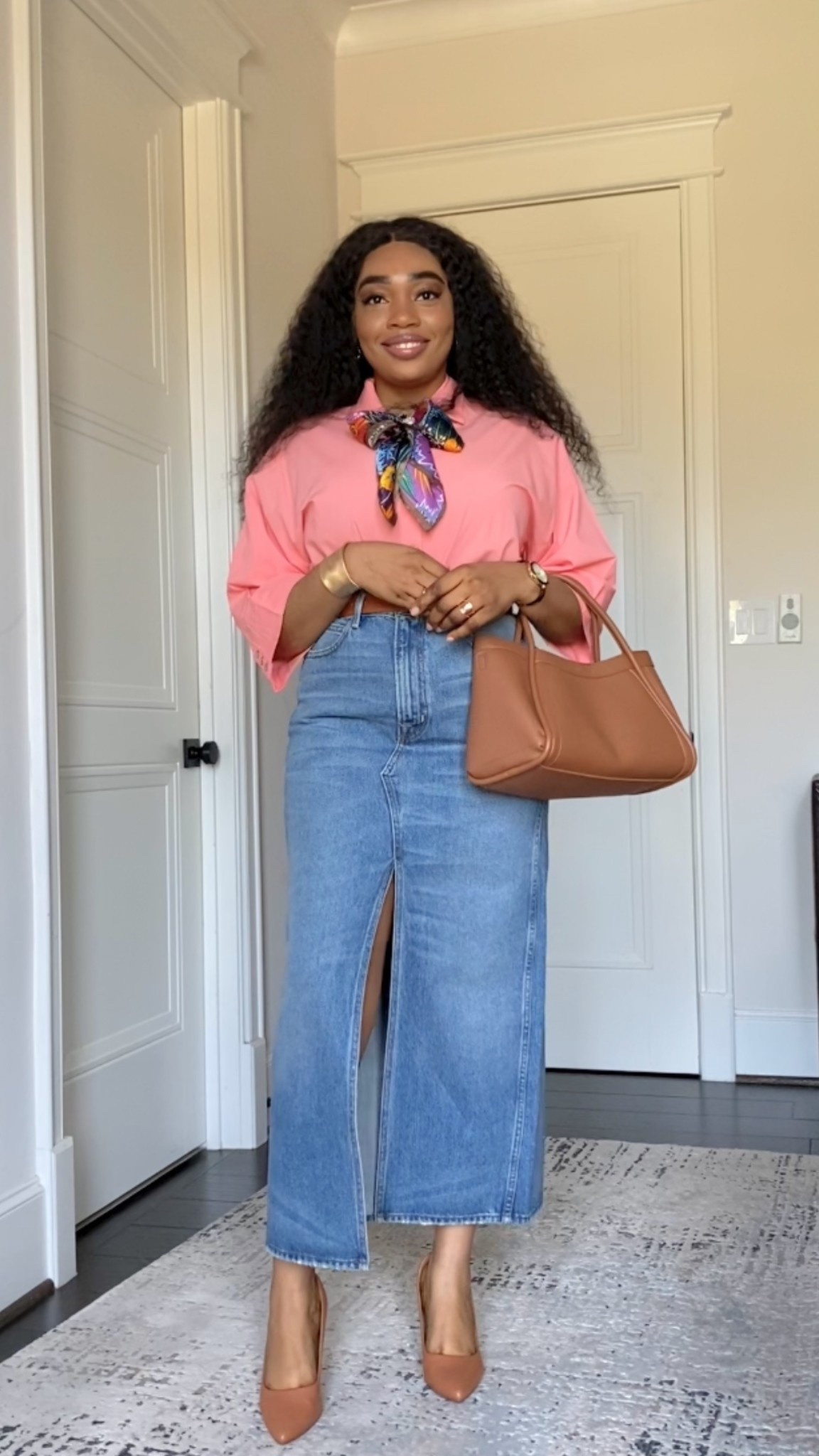 Denim skirt 