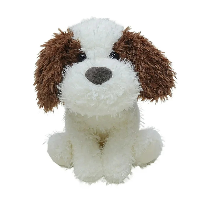 Medium Sitting Spaniel Plush, Cream and Beige, 10.5", Valentine's Day by Way To Celebrate | Walmart (US)