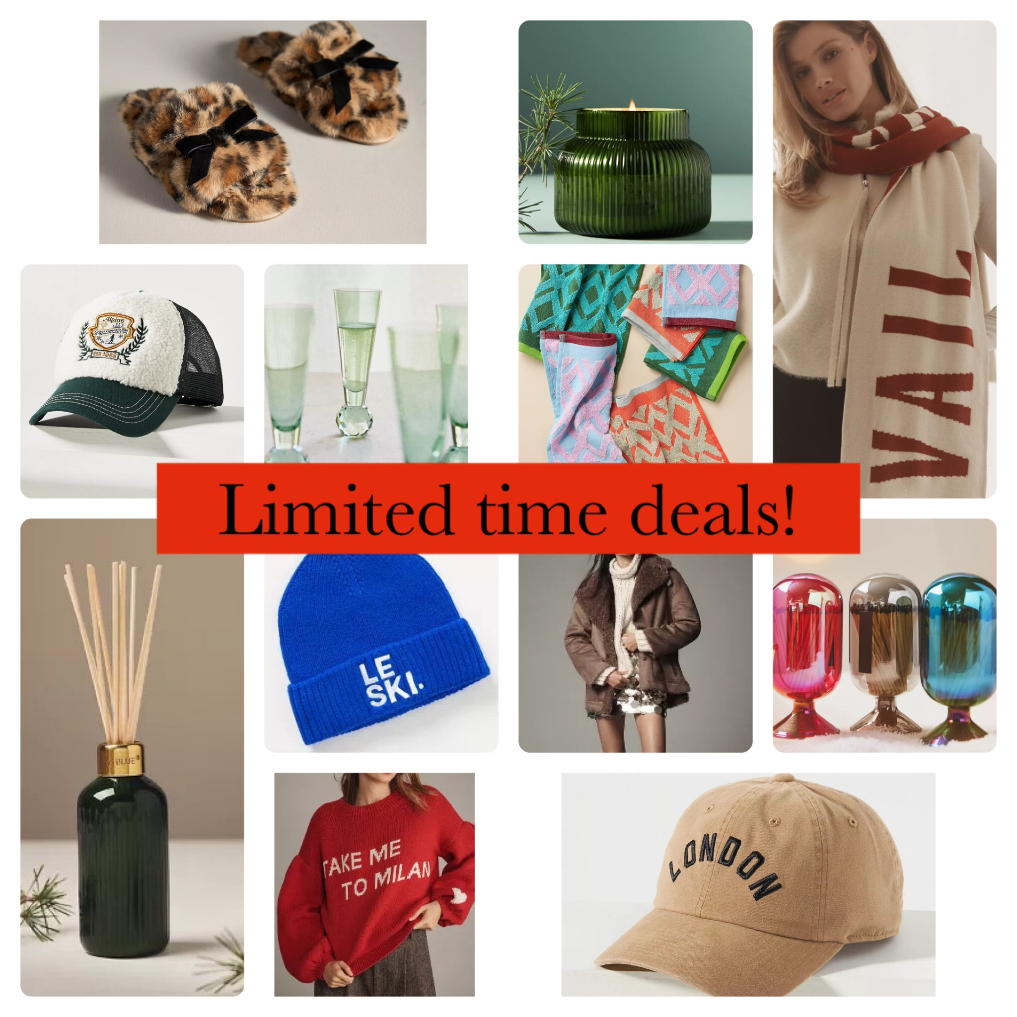 Limited time deals and just in time for Christmas!

#LTKSaleAlert #LTKHoliday #LTKGiftGuide