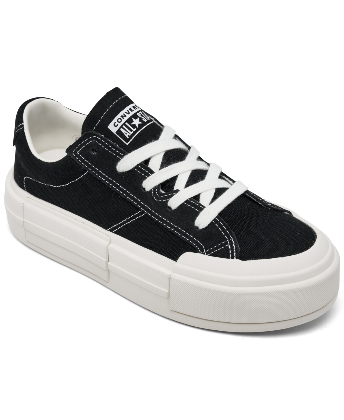 Converse Women's Chuck Taylor All Star Cruise Casual Sneakers from Finish Line - Black, White | Macy's