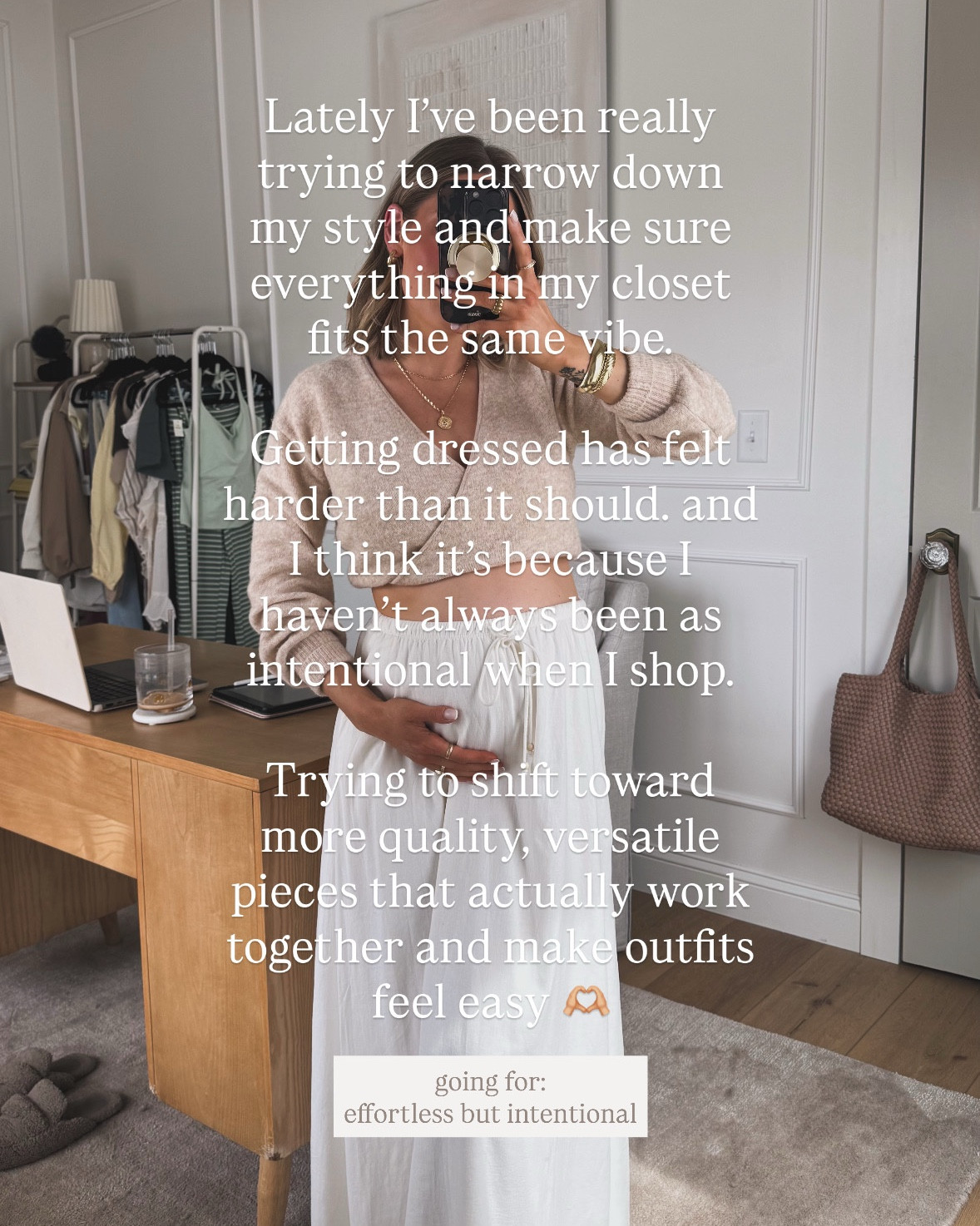 Effortless but intentional, that’s the vibe💖

& price does not necessarily determine the fit + quality (though often I find it does, NOT ALWAYS!). Wearing a higher end top with an affordable skirt from Amazon, and I feel like they balance eachother so well! 

(Wearing size small) 

#LTKootd #LTKBump #LTKstorytime