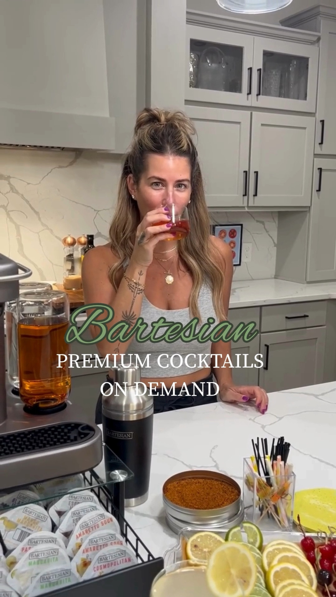 Hosting has never been easier, thanks to the @Bartesian cocktail maker! 🍹 We've been having so much fun making premium cocktails right at home, and it’s the perfect addition to all our summer get-togethers. The quality is amazing, and I love how simple it is to get a perfectly crafted drink every single time.

In this Reel, I'm showing you how easy it is to use the machine, a few of our favorite capsules, and a sneak peek at our full cocktail setup! This has been a game-changer for summer hosting.

I've linked the Bartesian Cocktail Maker, the capsule drawer, and a few of our go-to cocktail collections in my LTK Shop. Head to the link in my bio or the @Shop.LTK app to shop everything and get ready for your best summer hosting yet!

#ad #Bartesian #SummerHosting #CocktailTime #PremiumCocktails

@Shop.LTK #liketkit https://www.shopltk.com/explore/AlissaDiSanto_