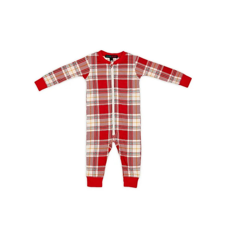 Derek Heart Classic Plaid Matching Family Christmas Pajama Set | Walmart (US)