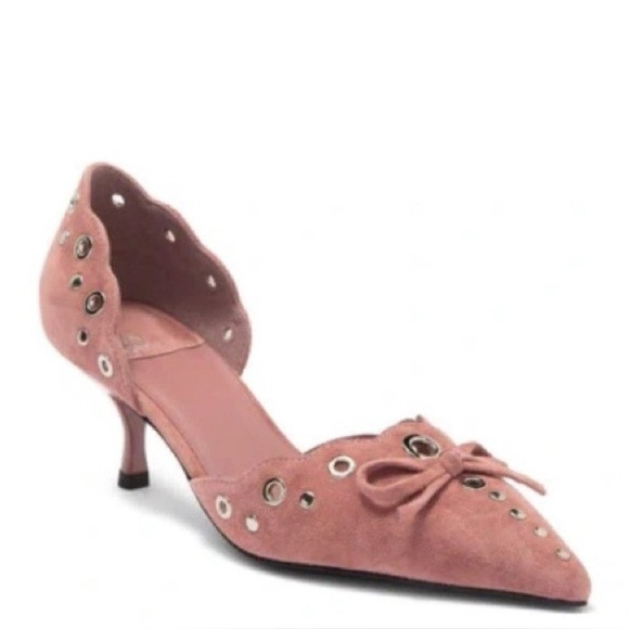 BRAND NEW Jeffrey Campbell Pretty In Suede Kitten Heels | Poshmark