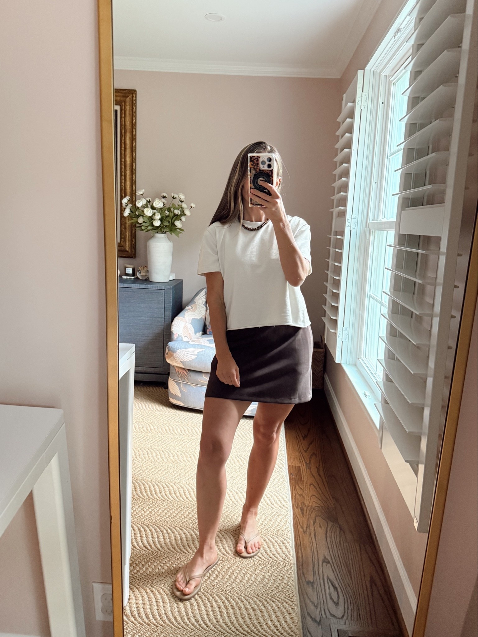 This skirt is such a good target find! I ordered the small and XS and kept the XS. I also ordered the matching top but it was too hot for it today. It reminds me of Varley and Spanx

#LTKOver40 #LTKSeasonal #LTKPetite