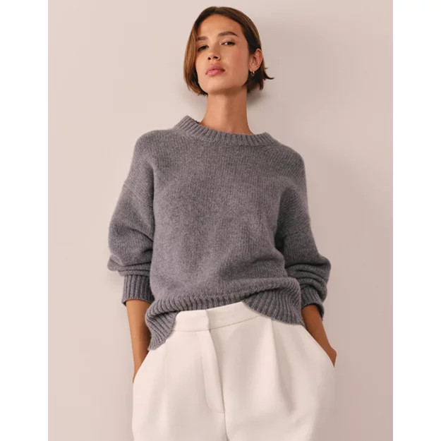 Luxury Cashmere Crew Neck Jumper | The White Company UK & ROW
