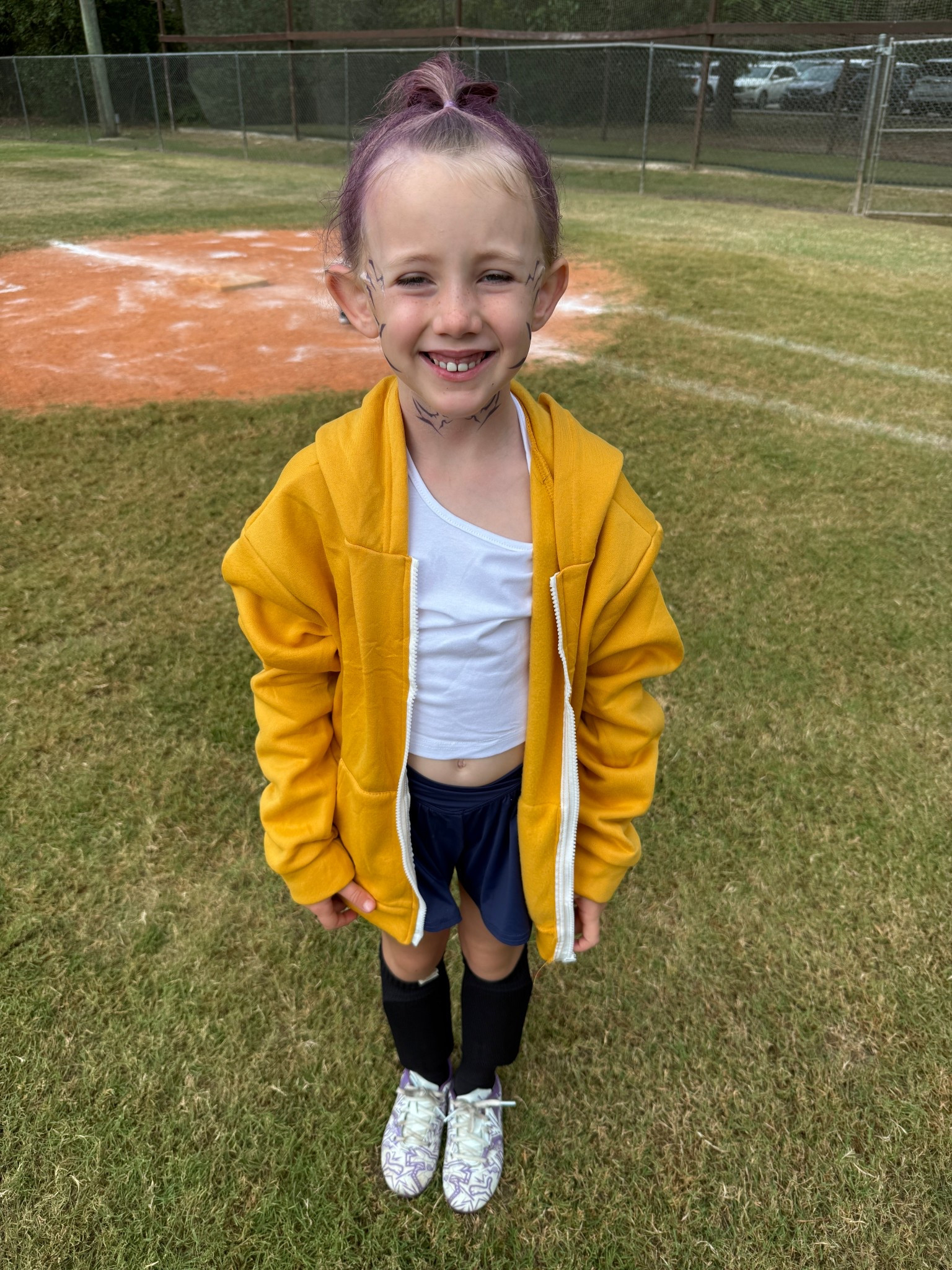 Soccer tournament where you dress up! She wanted to be Rumi  She loved it. 

#LTKmomlife #LTKootd #LTKKids