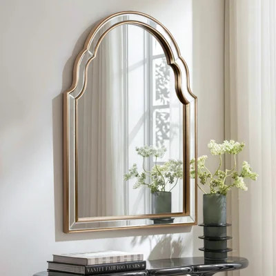 Arch Antique Gold Wall Mirror | Wayfair North America