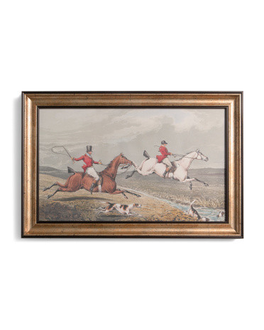 16x24 Fox Hunt Wall Art | TJ Maxx