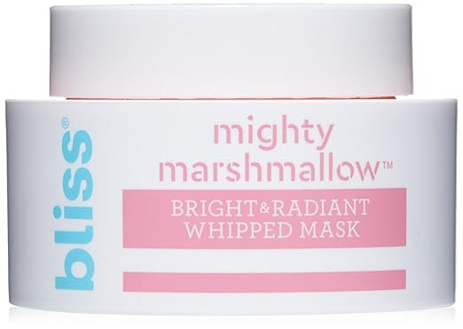 Bliss Mighty Marshmallow Bright & Radiant Whipped Mask - Brightening & Hydrating Face Mask - 1.7 ... | Amazon (US)