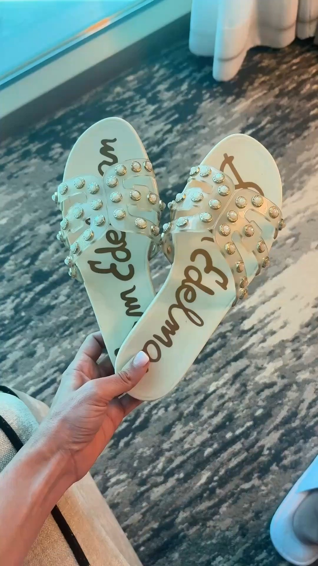 I love these waterproof jelly slide sandals! I walked almost 10,000 steps in these in Las Vegas and they are super comfy. Whole sizes only - I’m a 6.5 and sized to a 7. Las Vegas outfit. Resort outfit. Pool outfit. Resort wear. Vacation outfit.

#LTKootd #LTKSwim #LTKTravel