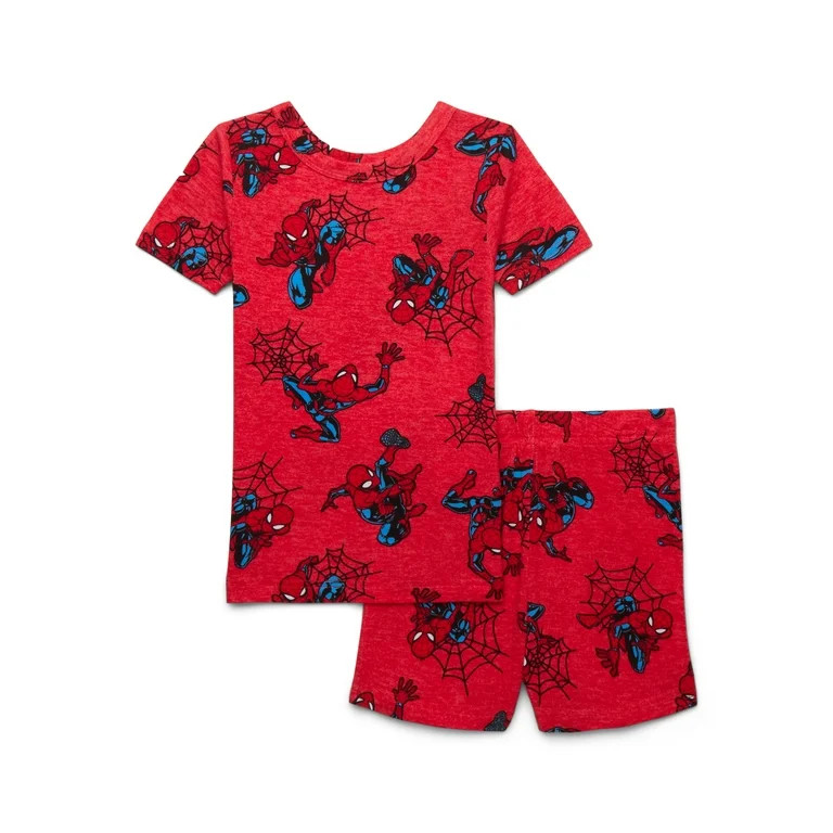 Character Toddler Tee and Shorts Viscose Pajama Set, 2-Piece, Sizes 12M-5T | Walmart (US)