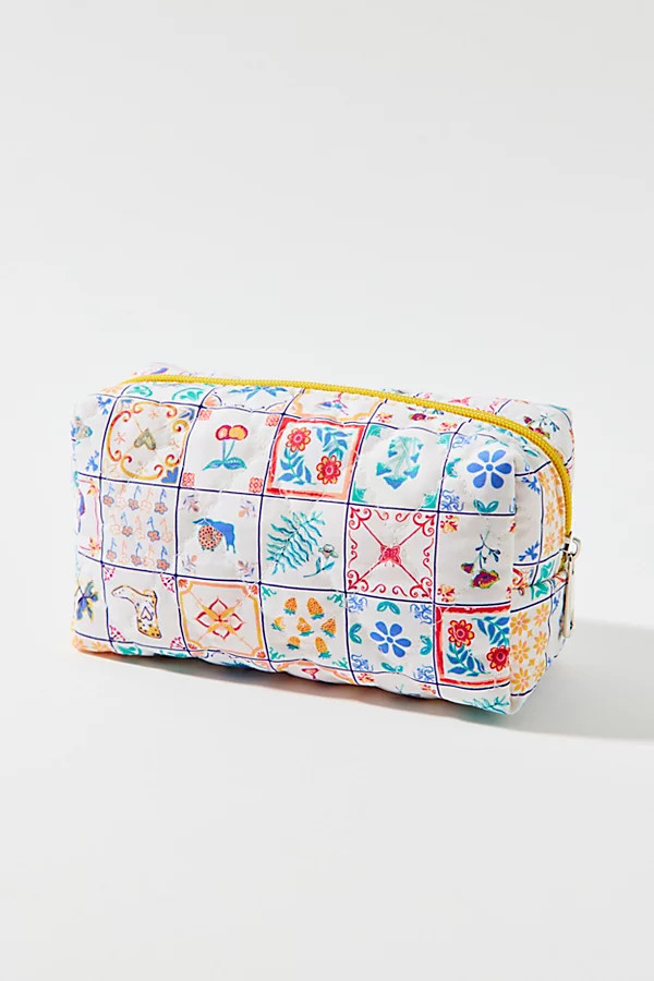 Urban Outfitters UO Makeup Bag in Yellow at Urban Outfitters | Urban Outfitters (US and RoW)