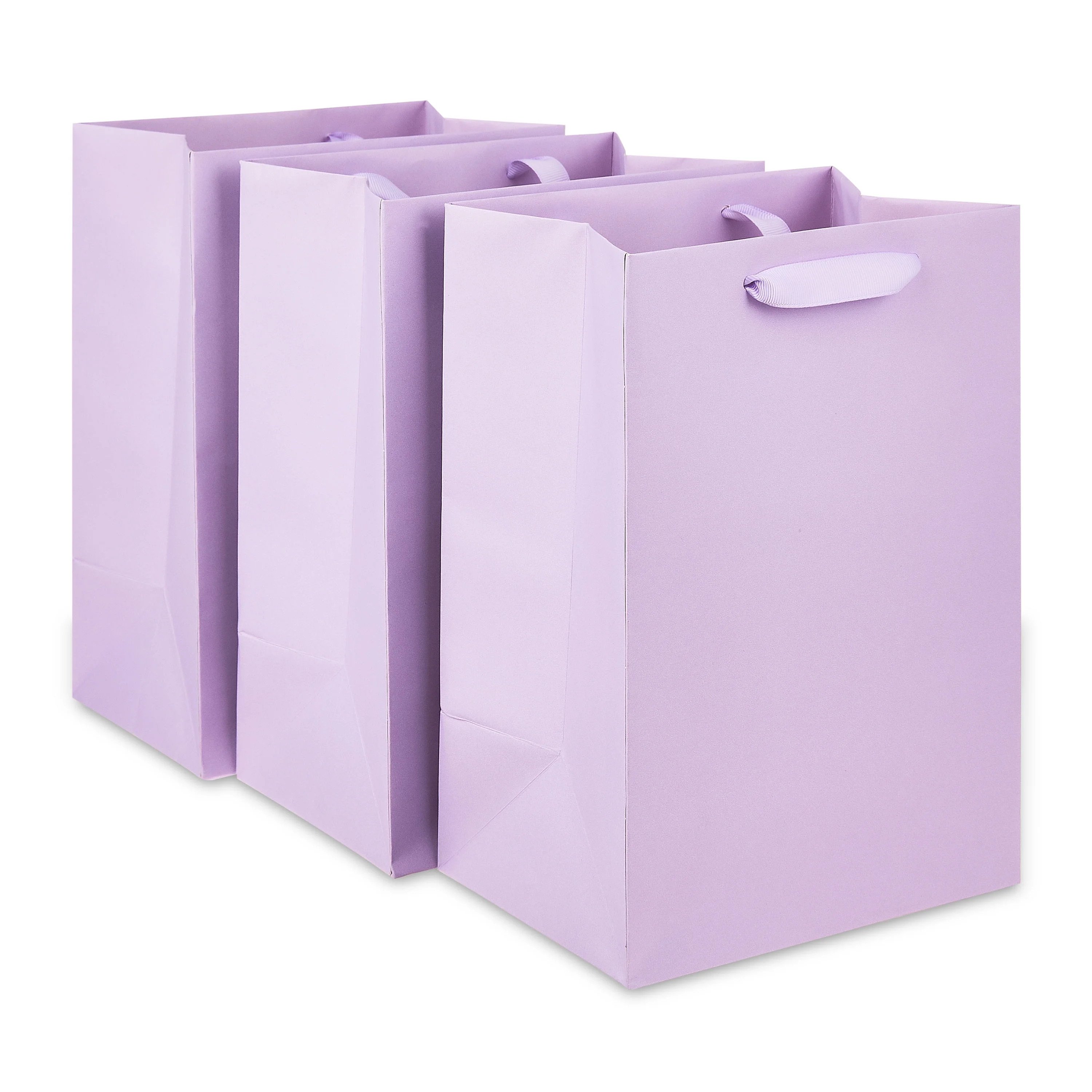 Large Lilac Gift Bags, 7" x 10", 3 Count, by Way To Celebrate | Walmart (US)