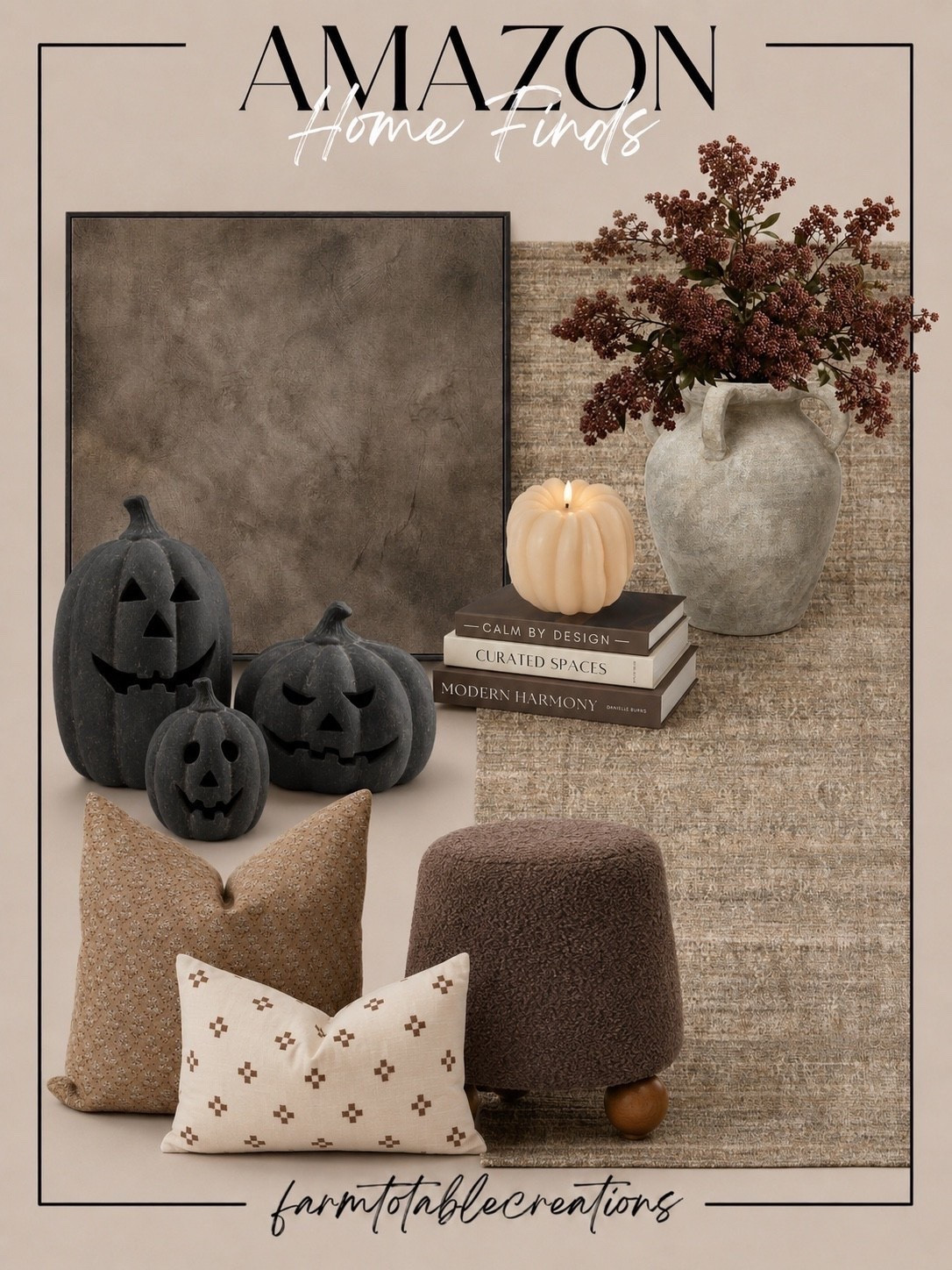 If you’re ready to transition into fall without filling your home with bright orange décor, these Amazon finds are the perfect mix of cozy, timeless, and elevated. From textured pillows and warm neutrals to beautiful seasonal accents and classic pumpkins, these pieces create a welcoming look that feels stylish all season long.

#AmazonHomeFinds #FallDecor #NeutralHomeDecor #LTKHome #CozyHome

#LTKSeasonal #LTKSaleAlert #LTKHome