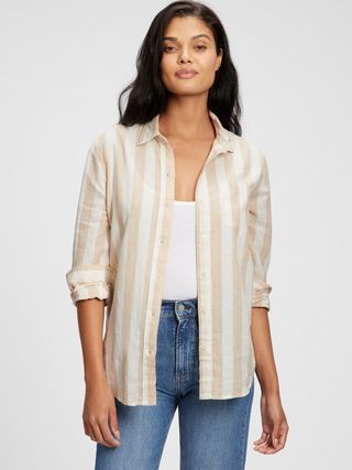 Linen Easy Shirt | Gap Factory