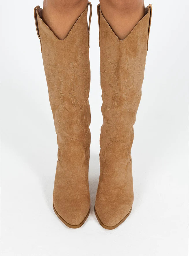 Billini Urson Boots Tan | Princess Polly US