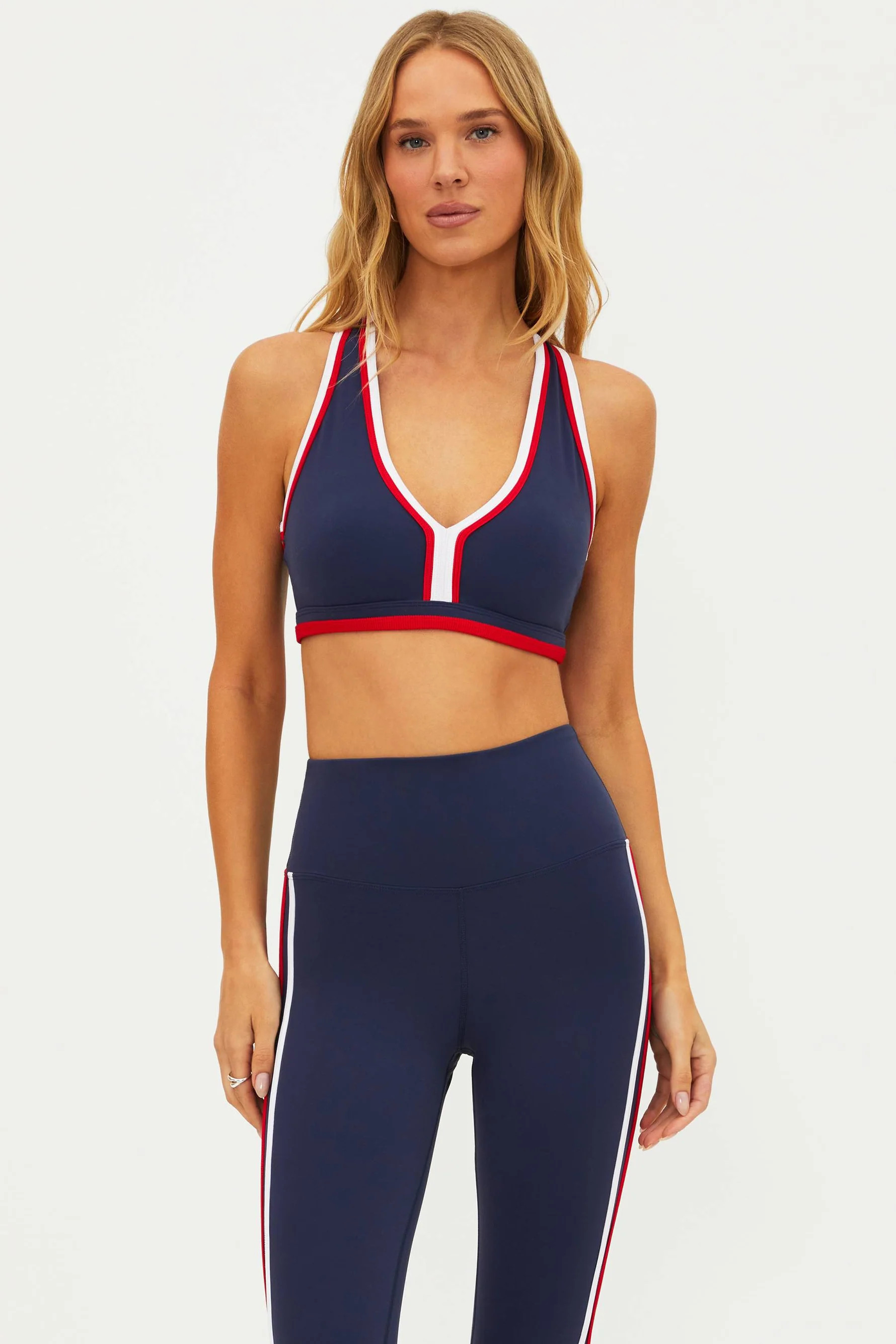 Ida Top Americana Colorblock | Sports Bra | Beach Riot | Beach Riot