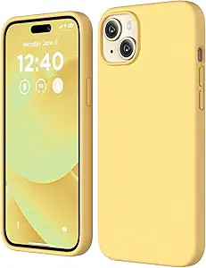 Compatible with iPhone 15 Case, Liquid Silicone Case, Full Body Shockproof Protective Cover [Soft... | Amazon (US)