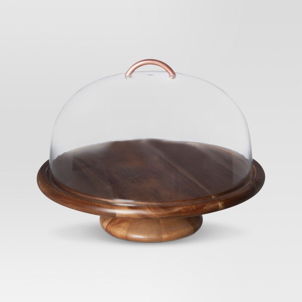 Acacia Wood Cake Stand - Threshold | Target